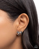 Paparazzi Earring - Stallion Selfie - Silver