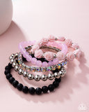 Paparazzi Bracelet - Rose Garden Grandeur - Pink
