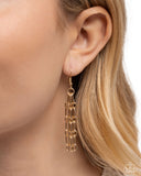 Paparazzi Necklace - Aerial Accolade - Orange