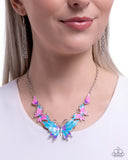 Paparazzi Necklace - Floating Feature - Multi