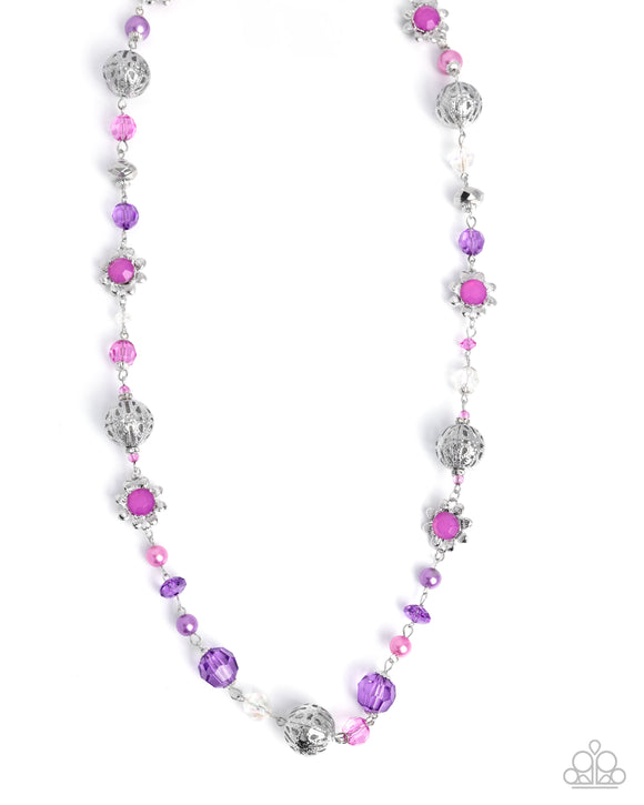 Paparazzi Necklace - Wishful Whimsy - Purple