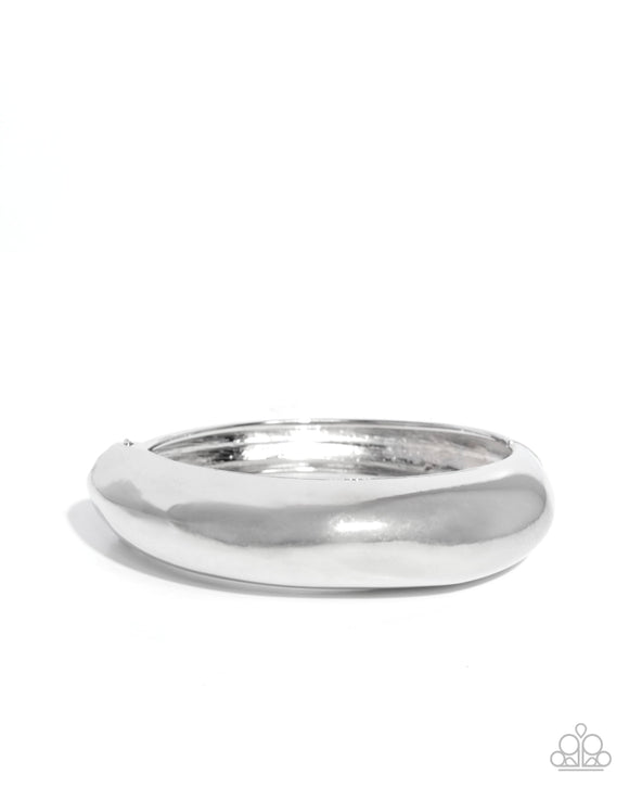 Paparazzi Bracelet - Sleek Sojourn - Silver