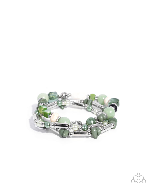 Paparazzi Bracelet - Flashy Fiction - Green