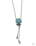 Paparazzi Necklace - Floral Fidelity - Brass