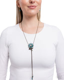 Paparazzi Necklace - Floral Fidelity - Brass