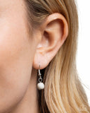 Paparazzi Necklace - Floral Fidelity - White