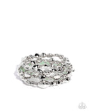 Paparazzi Bracelet - Colorful Campaign - Green