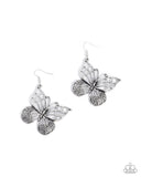 Paparazzi Earring - Soaring Skill - Silver