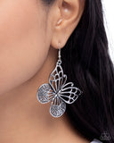 Paparazzi Earring - Soaring Skill - Silver