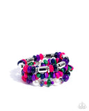 Paparazzi Bracelet - Stirring Stack - Purple