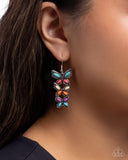 Paparazzi Earring - Fluttering Fantasy - Multi