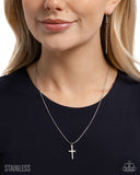 Paparazzi Necklace - Giving Grace - Silver