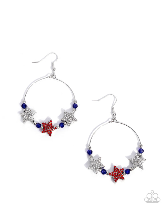 Paparazzi Earring - Country Countdown - Multi