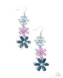 Paparazzi Earring - Blooming Bombshell - Blue