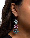Paparazzi Earring - Blooming Bombshell - Blue