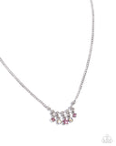 Paparazzi Necklace - Shape Symphony - Pink