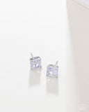 Paparazzi Earring - GLOW Time - White