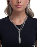 Paparazzi Necklace - Twisted Tapestry - White