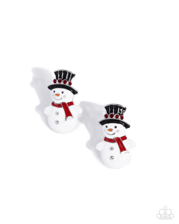 Paparazzi Earring - Frosty Flair - Multi