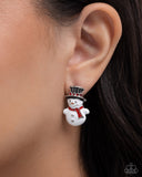 Paparazzi Earring - Frosty Flair - Multi