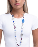 Paparazzi Necklace - Celebratory Color - Blue