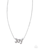 Paparazzi Necklace - How Great Our Joy - White