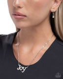 Paparazzi Necklace - How Great Our Joy - White