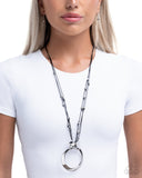 Paparazzi Necklace - Sunset Story - Black