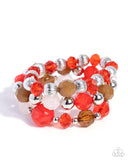 Paparazzi Bracelet - Colorful Collection - Red