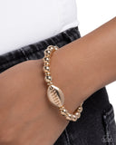 Paparazzi Bracelet - Football Flair - Gold