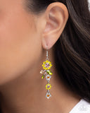 Paparazzi Earring - Better Bouquet - Yellow