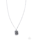 Paparazzi Necklace - Pine Tree Prize - Silver