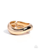 Paparazzi Bracelet - Fearless Fame - Gold