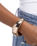 Paparazzi Bracelet - Fearless Fame - Gold