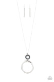 Paparazzi Necklace - Optical Illusion - Black