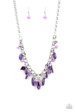 Paparazzi Necklace - I Want To SEA The World - Purple