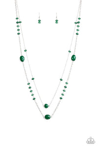 Paparazzi Necklace - Dazzle The Crowd - Green