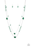 Paparazzi Necklace - Dazzle The Crowd - Green