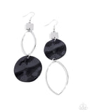 Paparazzi Earring - Obsessive Ostinato - Black