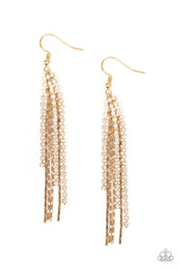 Paparazzi Earring - Red Carpet Bombshell - Gold