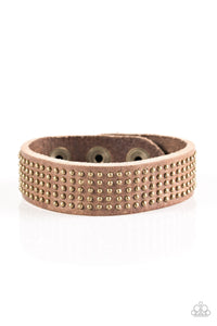 Paparazzi Urban Bracelet - Road Pilot - Brown