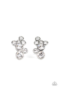 Paparazzi Earring - Treasure Treat - White