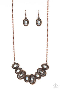 Paparazzi Necklace - Trinket Trove - Copper