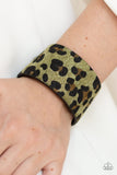 Paparazzi Urban Bracelet - Cheetah Cabana - Green