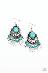 Paparazzi Earring - Eco Trip -  Blue