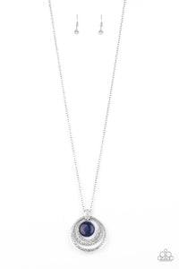 Paparazzi Necklace - A Diamond A Day - Blue LOP