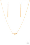 Paparazzi Necklace - In-Flight Fashion - Gold