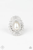 Paparazzi Ring - Radiantly Regal - White