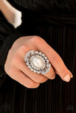 Paparazzi Ring - Radiantly Regal - White