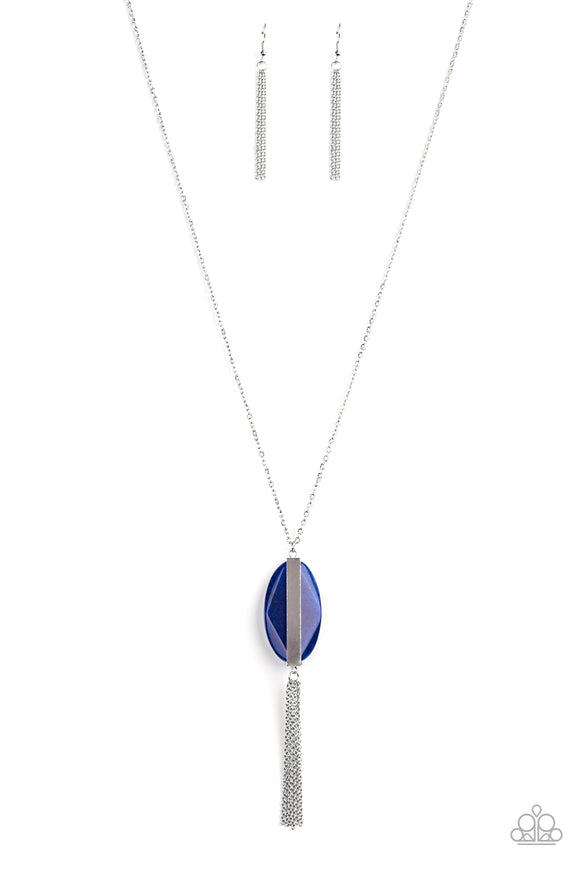 Paparazzi Necklace - Tranquility Trend - Blue